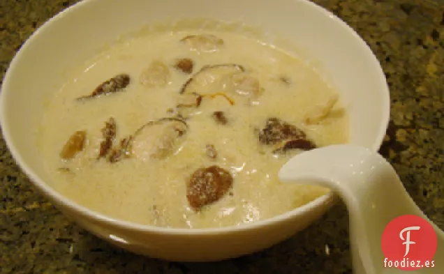 Sopa Cremosa de Champiñones Shiitake