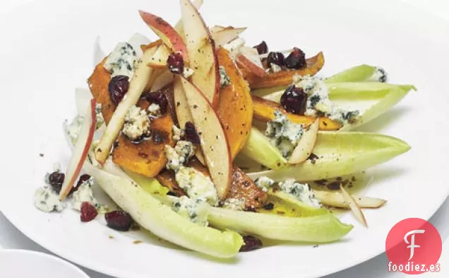 Ensalada De Manzana Y Calabaza Asada