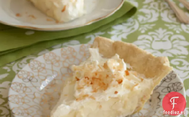 Pastel de Crema de Coco Tostado Clásico