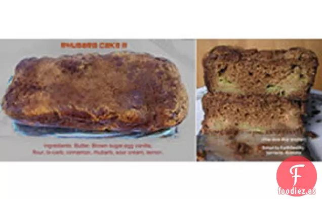 Pastel de Ruibarbo III