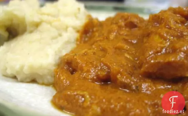 Olla de Cocción Lenta de Pollo con Mantequilla India