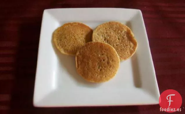 Tortitas de Trigo Integral de Manzana Veganas