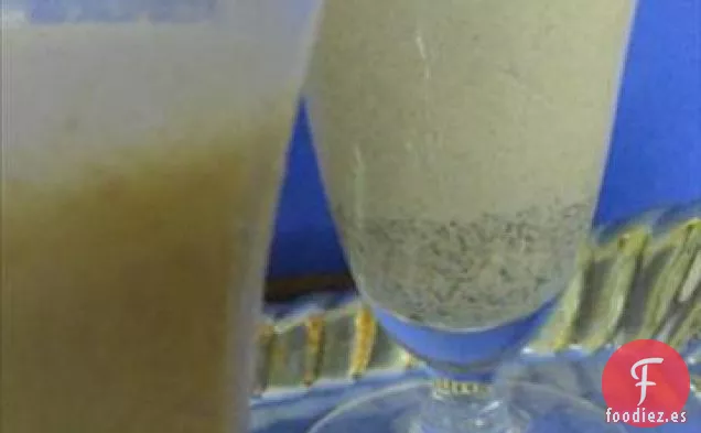 Batido Espeso de Fresa y Chocolate Con Kahlua y Baileys