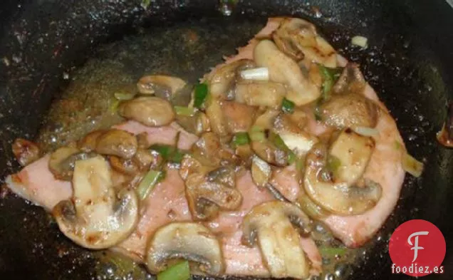 Filetes de Jamón con Salsa de Jazzed