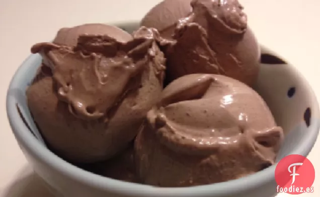 Helado de Chocolate Negro (Básico pero Fantástico)