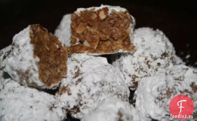 Bolas de Nieve de Chocolate Kahlua