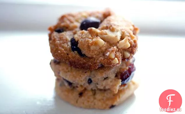 Galletas con Chispas de Chocolate de Nuez y Arándano Sin Gluten