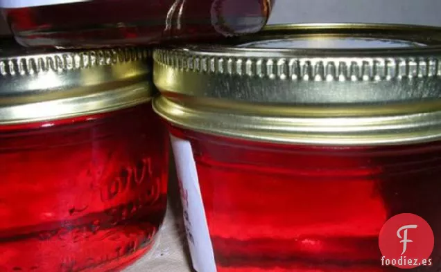 Gelatina de Arándano y Pimienta (Caliente)