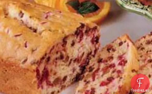 Pan de Arándanos con Chips de Naranja