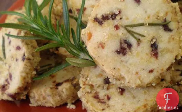 Galletas con Hielo de Queso Azul de Romero
