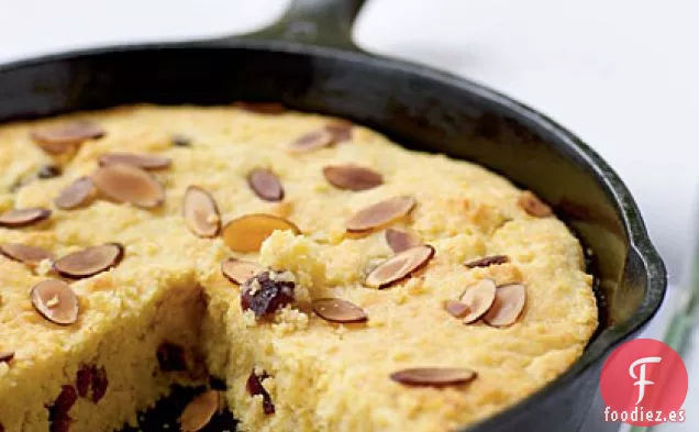 Pan de Maíz con Almendras y Arándanos