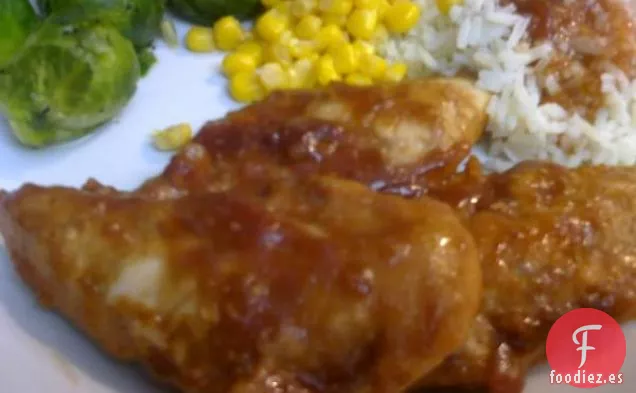 Pollo al Arándano