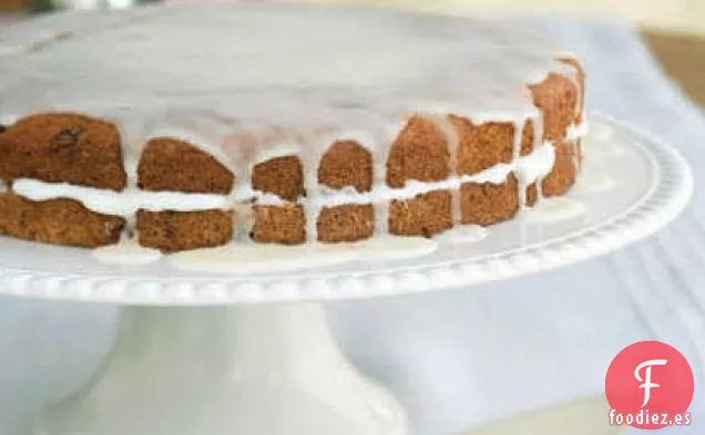 Gâteau de Arándano y Naranja con Relleno de Crema de Queso