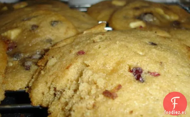 Galletas con Chispas de Chocolate y Arándanos
