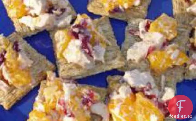 Bocados de Pollo con Almendras y Mandarina