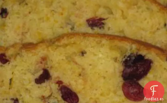 Pan de Nueces de Arándano y Naranja