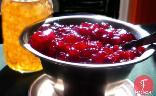 Salsa de Arándanos Fácil