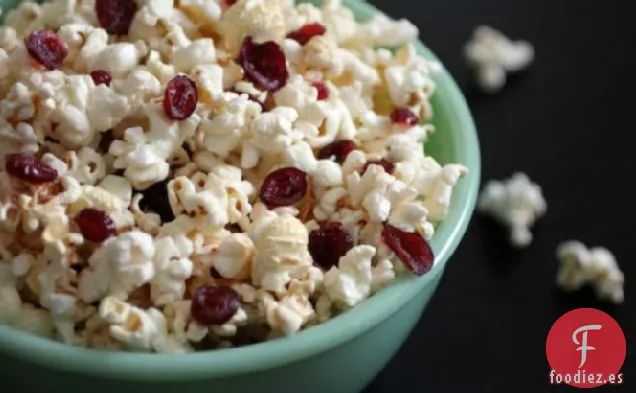 Palomitas de Maíz con Ron y Arándanos con Mantequilla