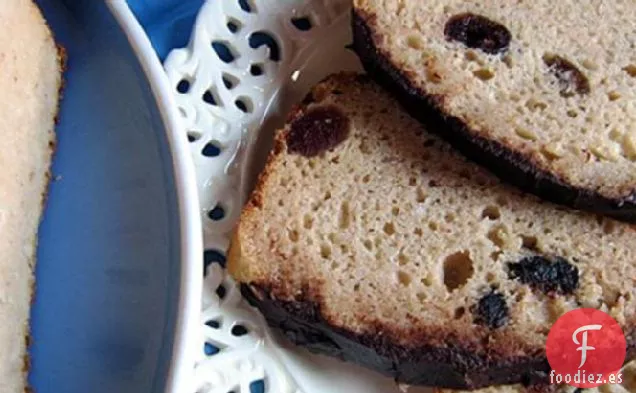 Pan Helado de Arándanos con Chocolate Blanco