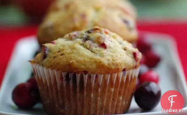 Muffins de Arándanos con Chispas de Chocolate