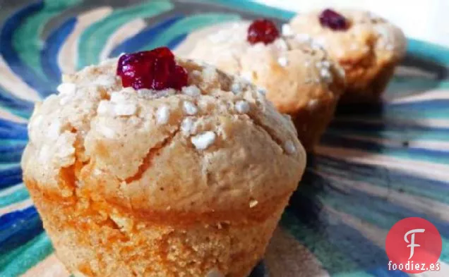 Muffins de Arándanos y Chocolate Blanco