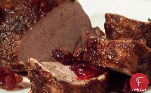 Solomillo de Cerdo con Canela y Arándano Rojo