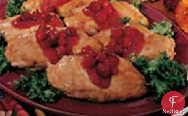 Pollo con Arándanos