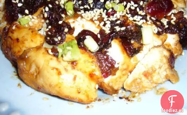 Pollo al Arándano Caramelizado