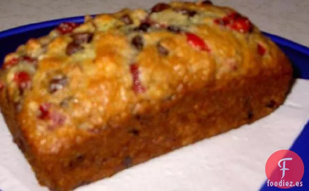 Panes de Naranja y Chocolate con Arándanos