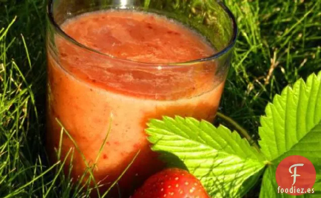 Batidos de Fresa y Melocotón