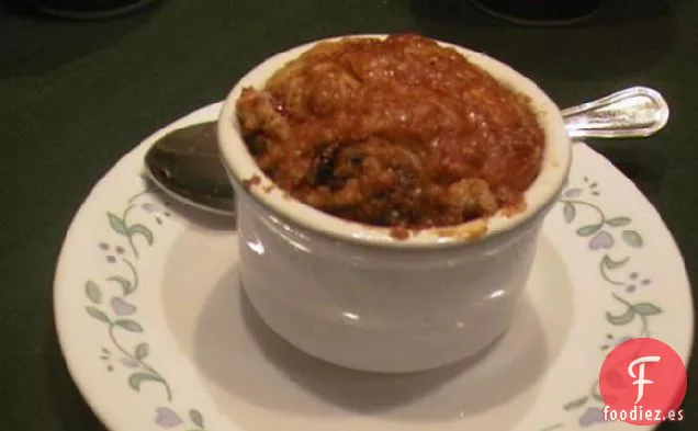 Soufflé De Avena Con Cobertura Crujiente