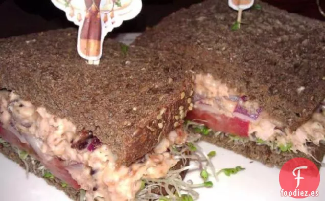 Impresionante Sándwich de Pavo