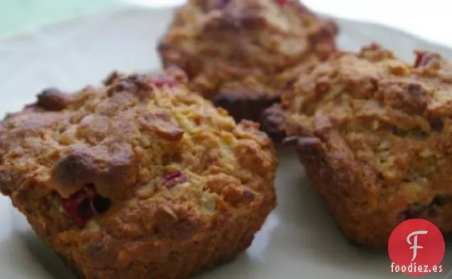 Magdalenas de Avena con Arándanos