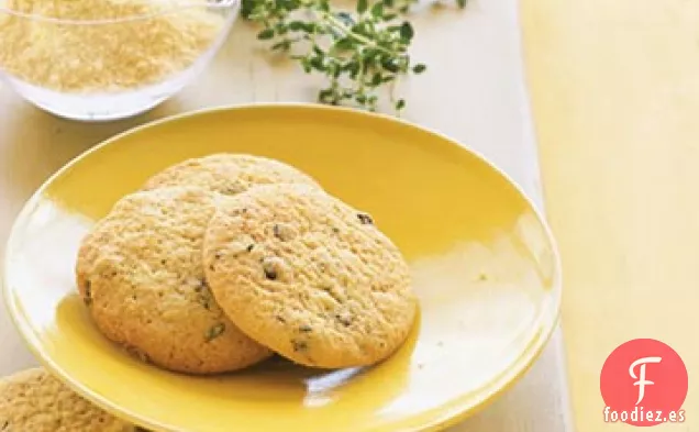Galletas de Harina de Maíz y Tomillo