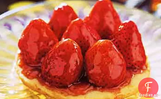 Tartas de Mantequilla de Fresa