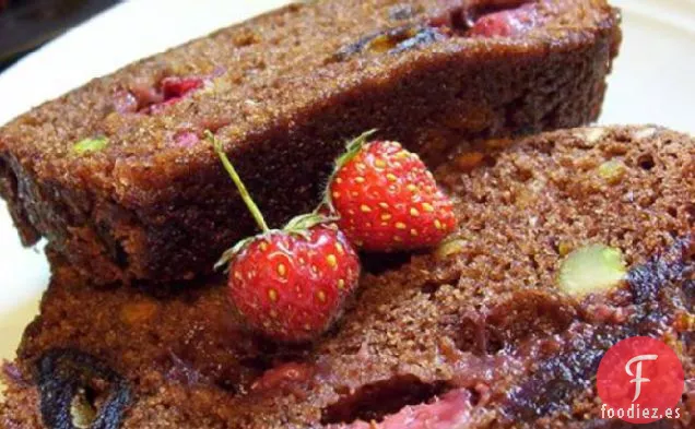 Pan de Chocolate y Fresa Al Estilo Mediterráneo