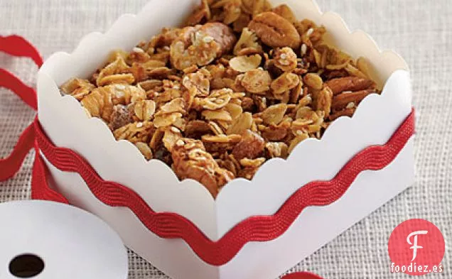 Granola de Mantequilla y Nueces Pecanas