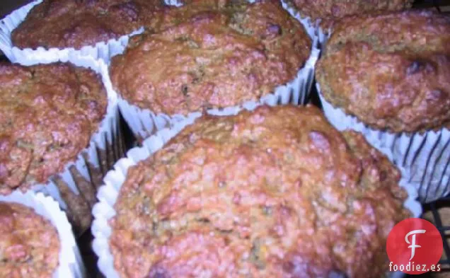 Muffins de Fecha Naranja de Procesador de Alimentos