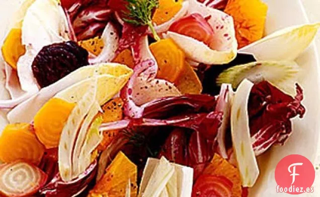 Ensalada de Naranja con Remolacha e Hinojo