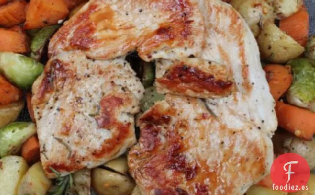 Cena de Pavo en Sartén Fácil