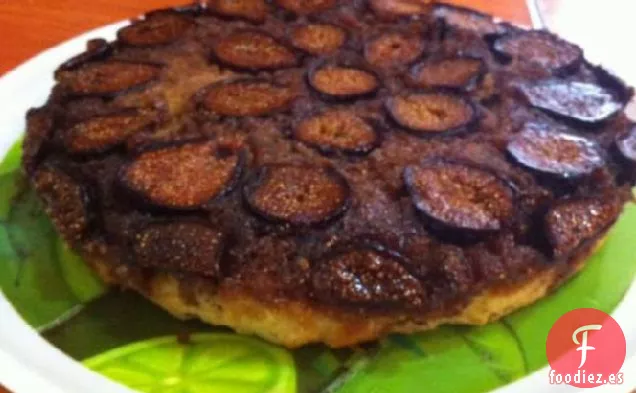 Pastel de Higos Frescos Boca Abajo