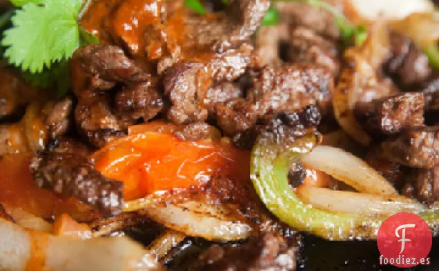 Fajitas Tropicales de Carne de Res