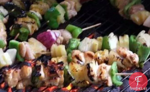 Pollo Tropical Con Salsa De Yogur De Mango