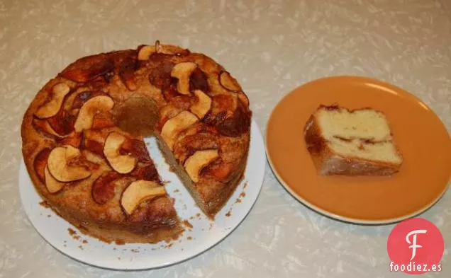 Pastel De Manzana Con Glaseado De Arce