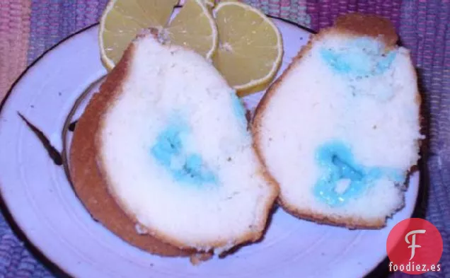 Holland Bols Pastel de Budín de Chocolate Blanco Azul