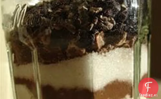 Pastel de Chocolate en un frasco I