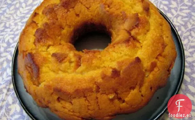 Pastel de Ron de Vainilla