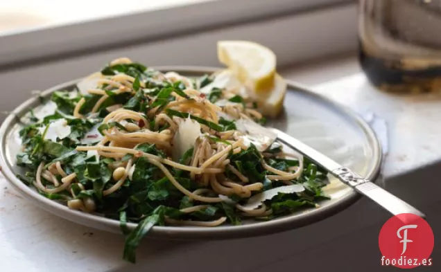 Pasta de Berza con Limón