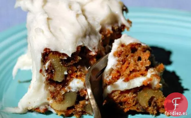 Versión de Pastel de Zanahoria de Avena Al Horno