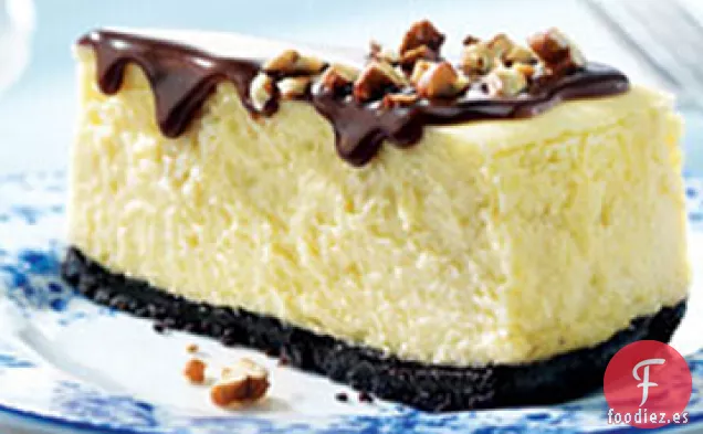 Tarta de Queso de Chocolate y Nueces